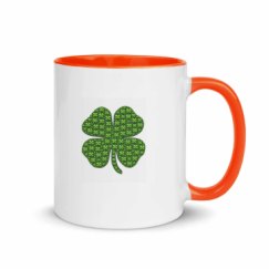 11oz Ceramic Mug with Color Inside