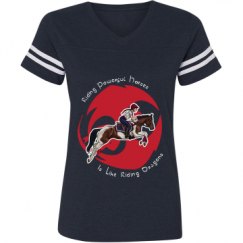 Ladies Relaxed Fit Vintage Sports Tee