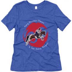 Ladies Relaxed Fit Super Soft Triblend Tee