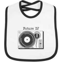 Infant Contrast Trim Bib