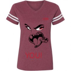 Ladies Relaxed Fit Vintage Sports Tee