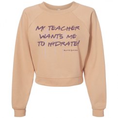 Women's Raglan Pullover Fleece