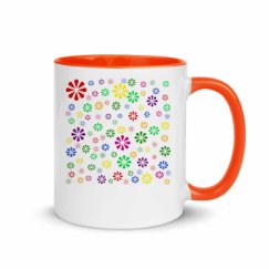 11oz Ceramic Mug with Color Inside