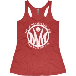 Ladies Slim Fit Super Soft Racerback Triblend Tank