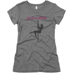 Ladies Slim Fit Super Soft Triblend Tee