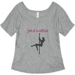 Ladies Flowy Slouchy Tee