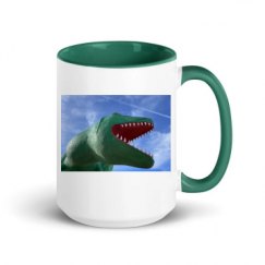 15oz Ceramic Mug with Color Inside