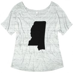 Ladies Flowy Slouchy Tee