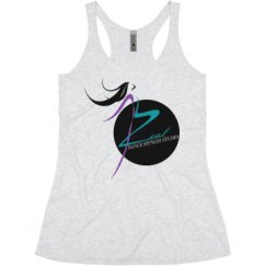 Ladies Slim Fit Super Soft Racerback Triblend Tank