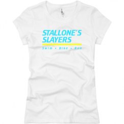 Ladies Slim Fit Basic Promo Jersey Tee