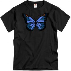 Blue Butterfly Elegant Blue Butterfly design! Amazing C