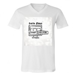 Unisex V-Neck Jersey Tee