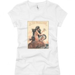 Ladies Slim Fit Basic Promo Jersey Tee