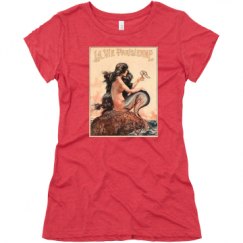 Ladies Slim Fit Super Soft Triblend Tee