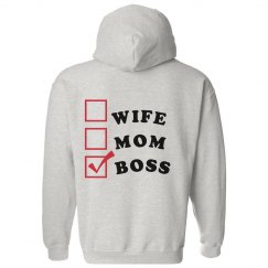 WIFE MOM BOSS hoodie