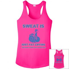 DONDIFITNESS LADIES RACERBACK TANK TOP