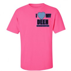 Unisex Ultra Cotton Safety Neon Crewneck Tee