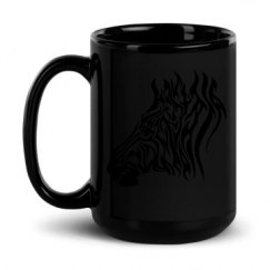 15oz Black Glossy Mug