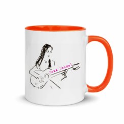 11oz Ceramic Mug with Color Inside