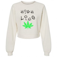 Women's Raglan Pullover Fleece