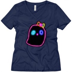 Ladies Relaxed Fit V-Neck Tee