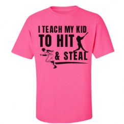 Unisex Ultra Cotton Safety Neon Crewneck Tee