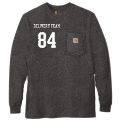 Unisex Carhartt Pocket Long Sleeve Tee