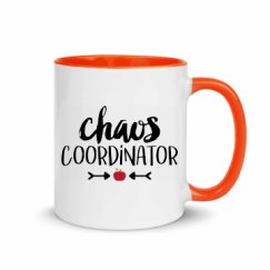 11oz Ceramic Mug with Color Inside