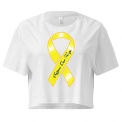 Ladies Festival Cali Crop Top Tee