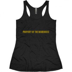 Ladies Slim Fit Super Soft Racerback Triblend Tank