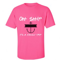 Unisex Ultra Cotton Safety Neon Crewneck Tee