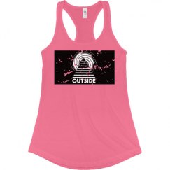 Ladies Slim Fit Racerback Tank Top