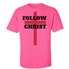 Unisex Ultra Cotton Safety Neon Crewneck Tee