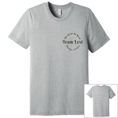 Team Lexi - CREW - Men's Venetian Grey Tee
