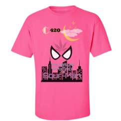 Unisex Ultra Cotton Safety Neon Crewneck Tee