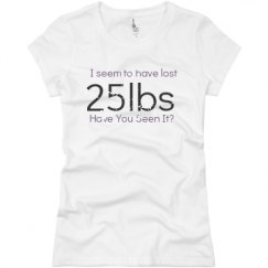 Ladies Slim Fit Basic Promo Jersey Tee