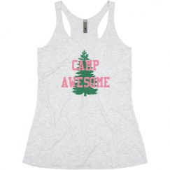 Ladies Slim Fit Super Soft Racerback Triblend Tank