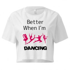 Ladies Festival Cali Crop Top Tee