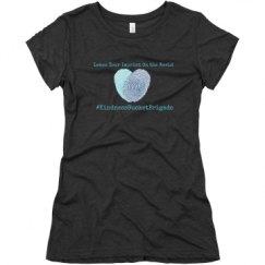 Ladies Slim Fit Super Soft Triblend Tee