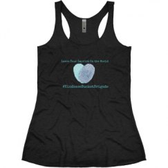 Ladies Slim Fit Super Soft Racerback Triblend Tank