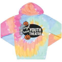 Unisex Tie-Dye Fleece Hoodie