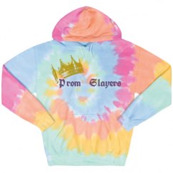 Unisex Tie-Dye Fleece Hoodie