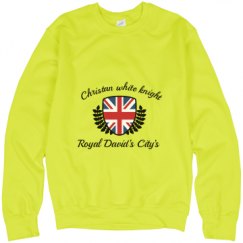 Unisex Neon Crewneck Sweatshirt