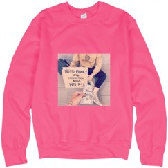 Unisex Neon Crewneck Sweatshirt