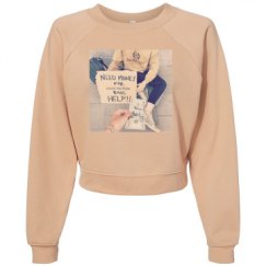 Women's Raglan Pullover Fleece