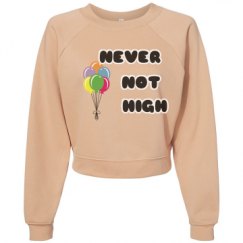 Women's Raglan Pullover Fleece