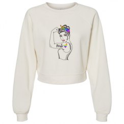 Women's Raglan Pullover Fleece