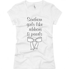 Ladies Slim Fit Basic Promo Jersey Tee