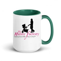 15oz Ceramic Mug with Color Inside