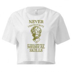 Ladies Festival Cali Crop Top Tee